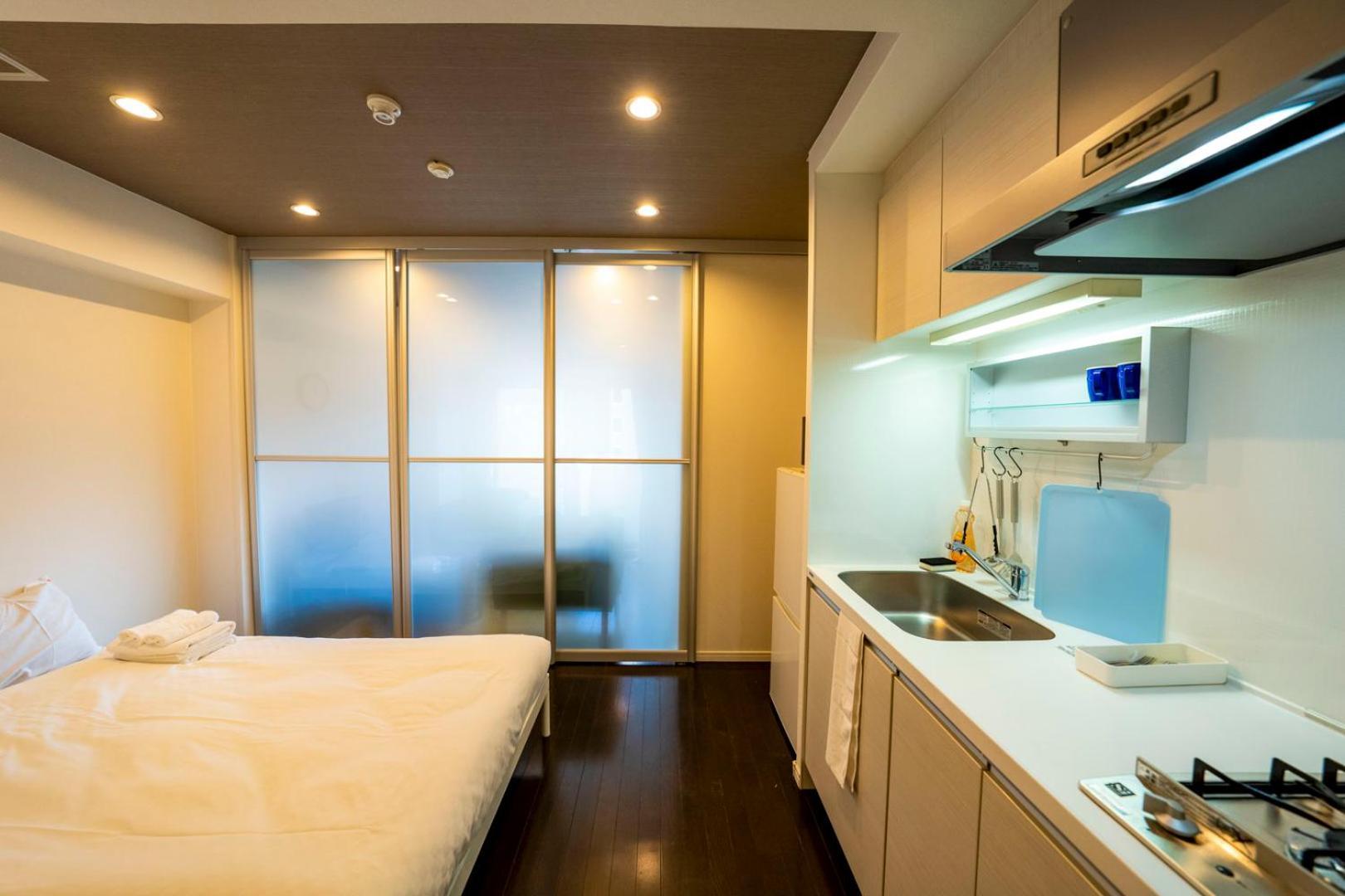 Sakimoto Residence Namba Minami Osaka Kamer foto